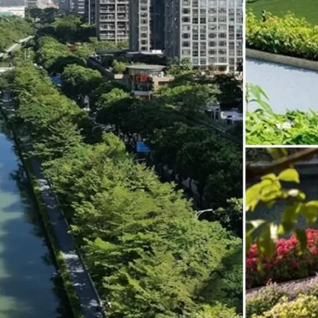 Hệ thống công viên ven kênh Canal Park dài ~5km phủ khắp dự án