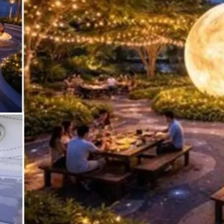 Bộ đôi công viên thiên văn Galaxy Park (3.9ha)
